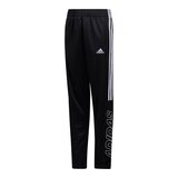 adidas Boys' 3-Stripe Wordmark Track Pants, Kids', Tapered, Soccer, Training, Athletic Front_Angled_Left