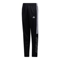 adidas Boys' 3-Stripe Wordmark Track Pants, Kids', Tapered, Soccer, Training, Athletic Front_Angled_Left