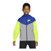 Nike Sportswear Boys' Windrunner Full Zip Jacket Front_Flat
