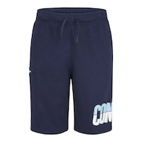 Converse Boys' Logo Graphic Shorts, Kids', French Terry, Elastic Waistband, Pockets Front_Flat