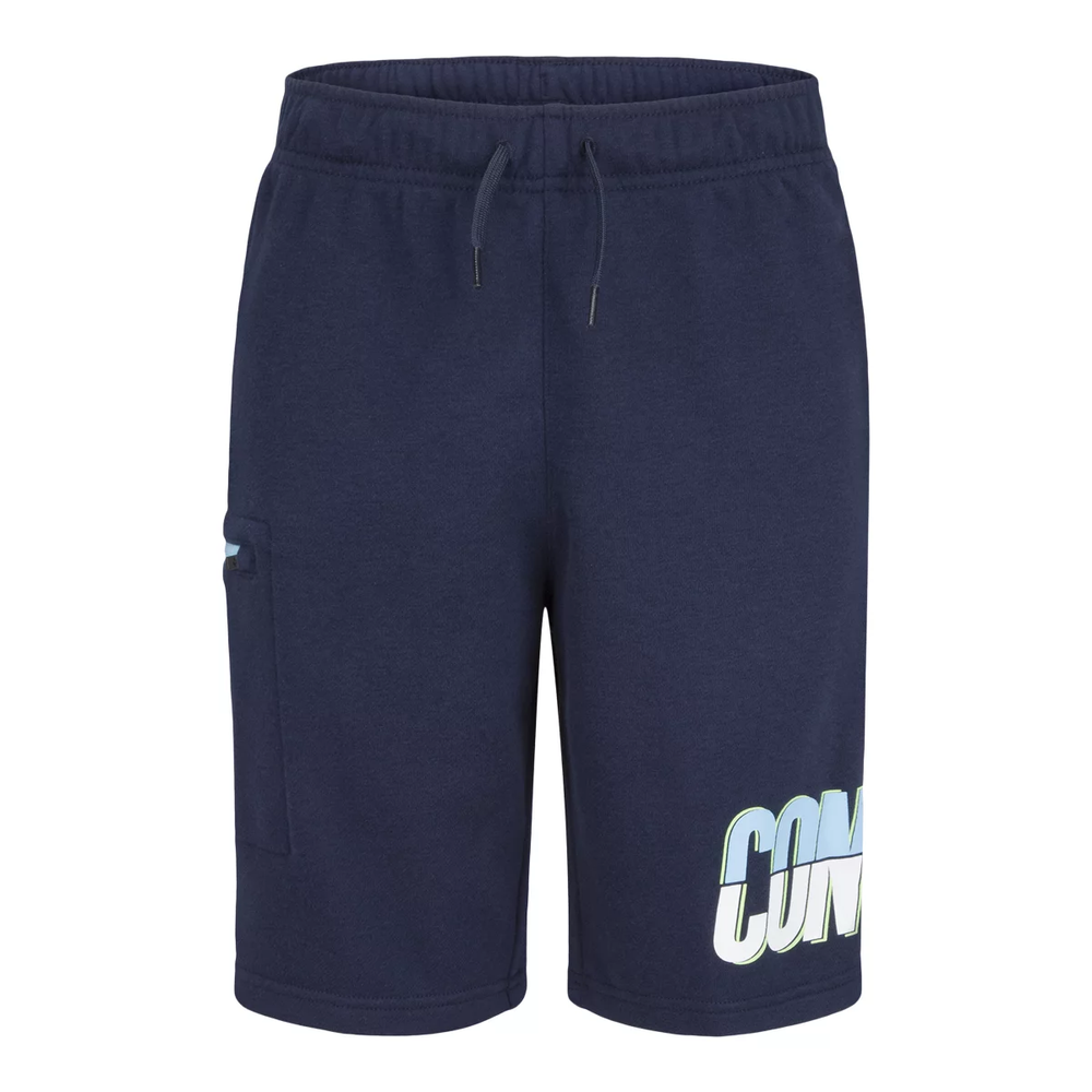 Converse logo deals shorts