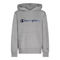 Champion Boys' Tonal Script Pullover Hoodie Front_Flat