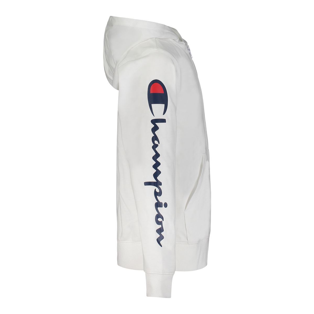 Champion Boys' Classic Script Sleeve Full Zip Hoodie