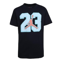 Jordan Boys' 23 Game Time T Shirt, Kids', Crewneck, Cotton, Athletic, Graphic Front_Flat