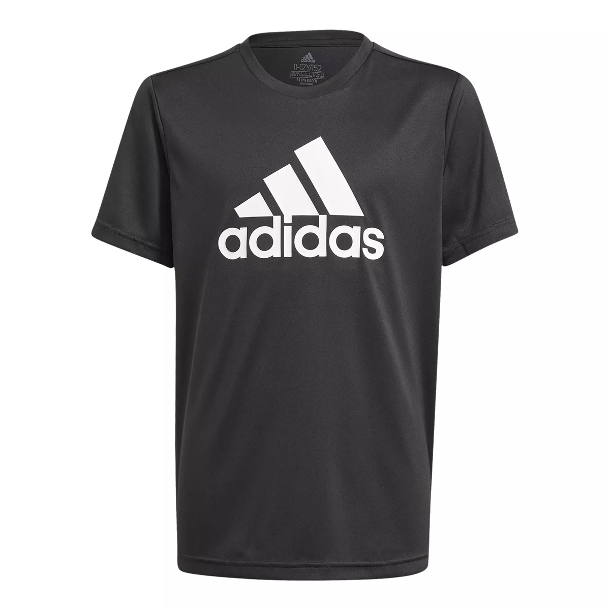 adidas Boys' Badge of Sport Basics T Shirt, Kids', Crewneck, Athletic,  Graphic