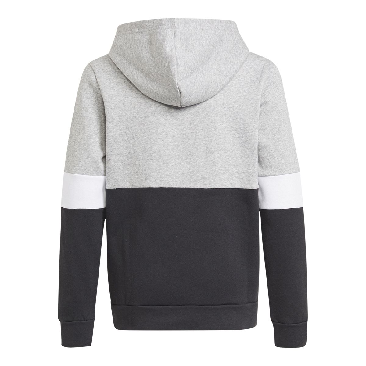 adidas Boys' Colorblock Badge of Sport Hoodie, Kids', Pullover, Fleece, Kangaroo Pocket