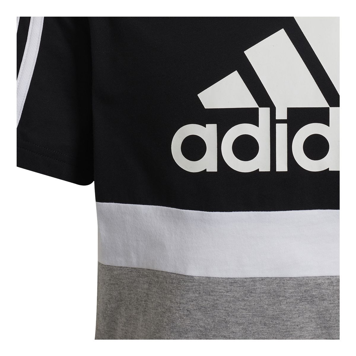 adidas Boys' Colorblock T Shirt, Kids', Crewneck, Graphic