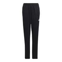 adidas Boys' Doubleknit Tricot Track Pants, Kids', Loose, Fleece, Athletic, Sports Front_Flat