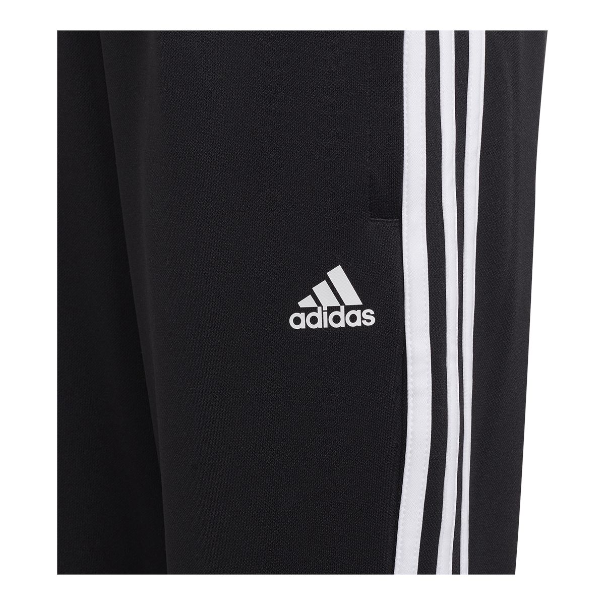 adidas Boys' Doubleknit Tricot Track Pants, Kids', Loose, Fleece, Athletic, Sports