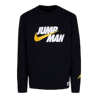 Jordan Boys' Jumpman Sweatshirt, Kids, Crewneck, Fleece Front_Flat