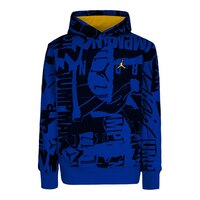 Jordan Boys' Jumpman Printed Hoodie, Kids', Pullover, Fleece, Kangaroo Pocket Front_Flat