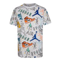 Jordan Boys' Jumpman Playground All Over Print T Shirt, Kids', Crewneck, Cotton, Graphic Front_Flat