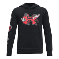 Under Armour Boys' Rival Trophies Hoodie, Kids', Pullover, Fleece, Kangaroo Pocket Front_Flat