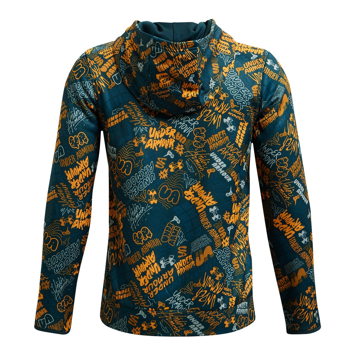 Under Armour Boys' Armour Scribble Hoodie, Kids', Pullover, Fleece, Kangaroo Pocket