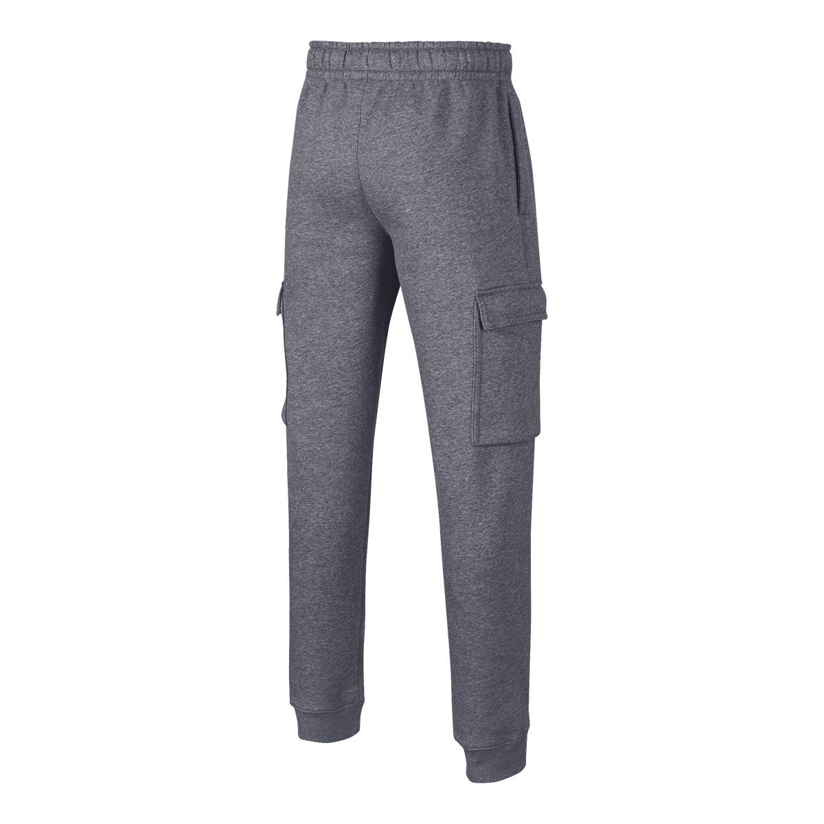 Nike Boys' Club Cargo Sweatpants, Kids', Fleece, Cuffed, Athletic