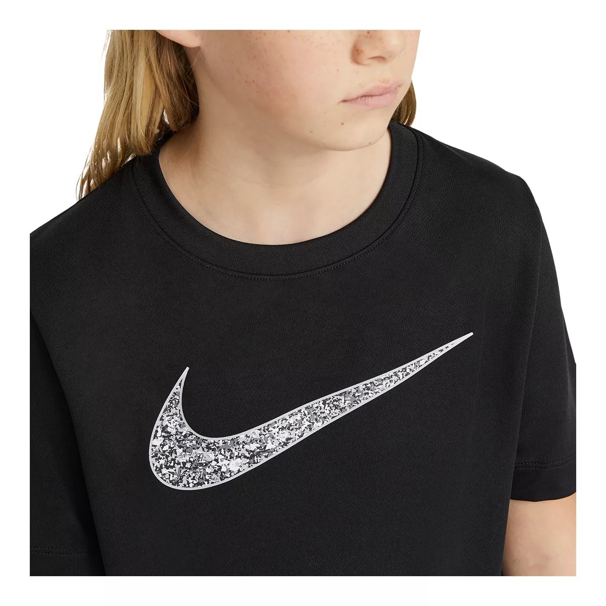 Nike Boys' Dri-FIT Trophy Graphic T Shirt, Kids, Mesh