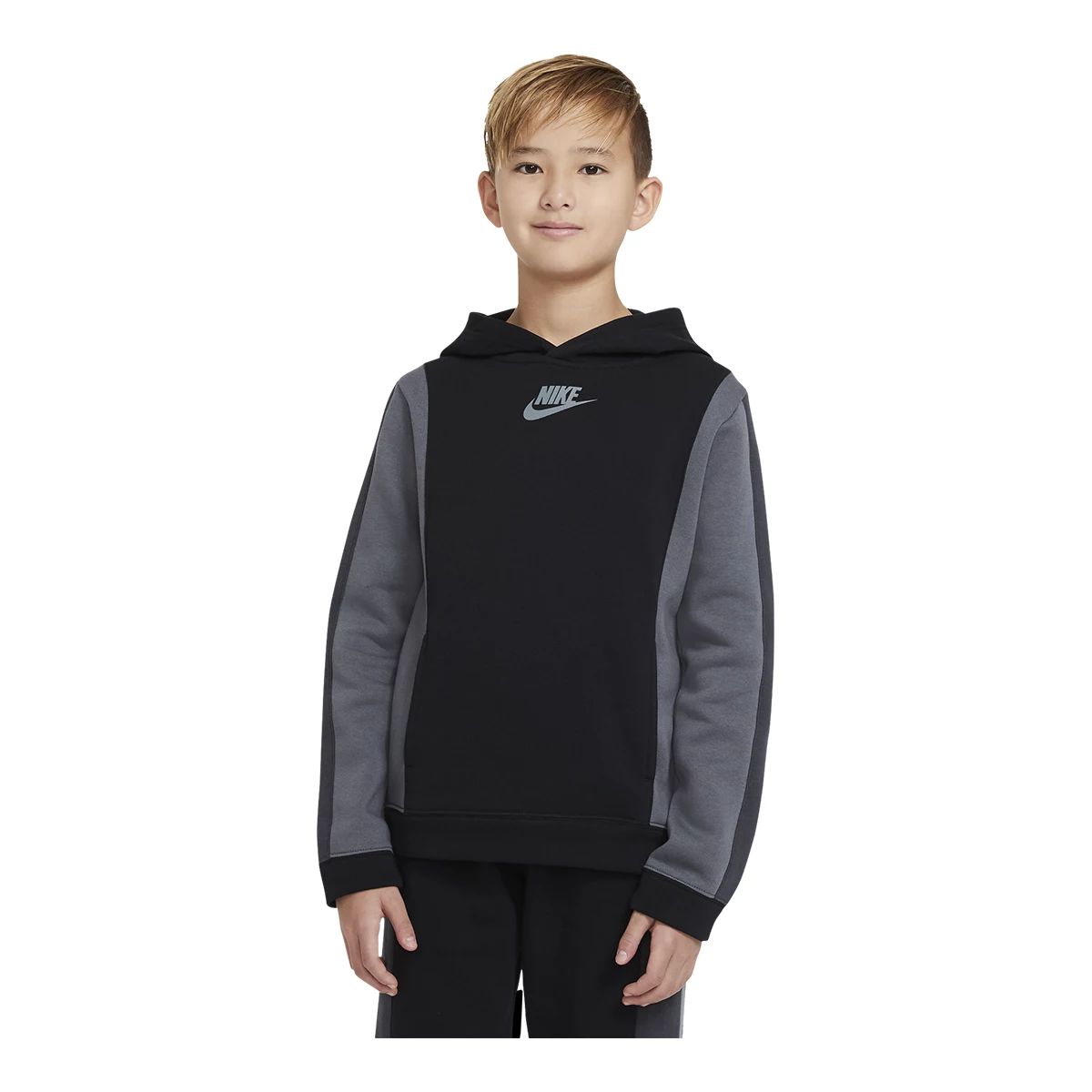 Nike Sportswear Boys' Amplify Hoodie, Kids', Pullover, Lightweight