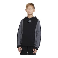 Nike Sportswear Boys' Amplify Hoodie, Kids', Pullover, Lightweight Front_Flat