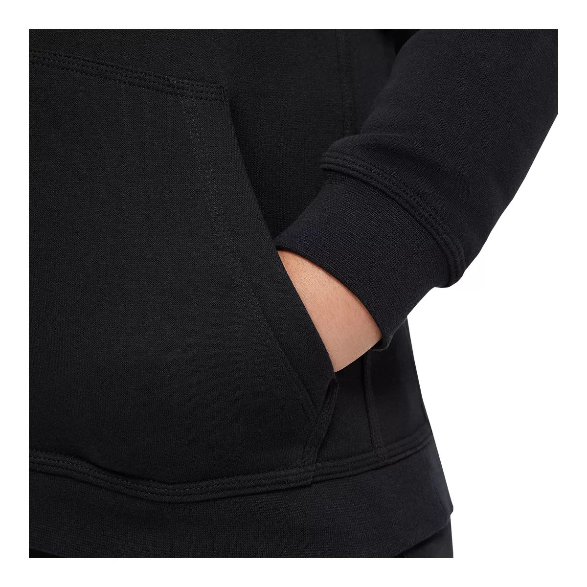 Nike Sportswear Boys' Extended Size Club HBR Pullover Hoodie