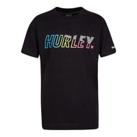 Hurley Boys' T Shirt, Kids', Crewneck, Cotton, Graphic Front_Flat