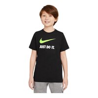 Nike Sportswear Boys' Just Do It T Shirt, Kids', Crewneck, Cotton, Graphic Front_Flat