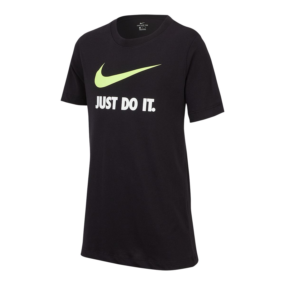 Nike Sportswear Boys' Just Do It T Shirt, Kids', Crewneck, Cotton, Graphic