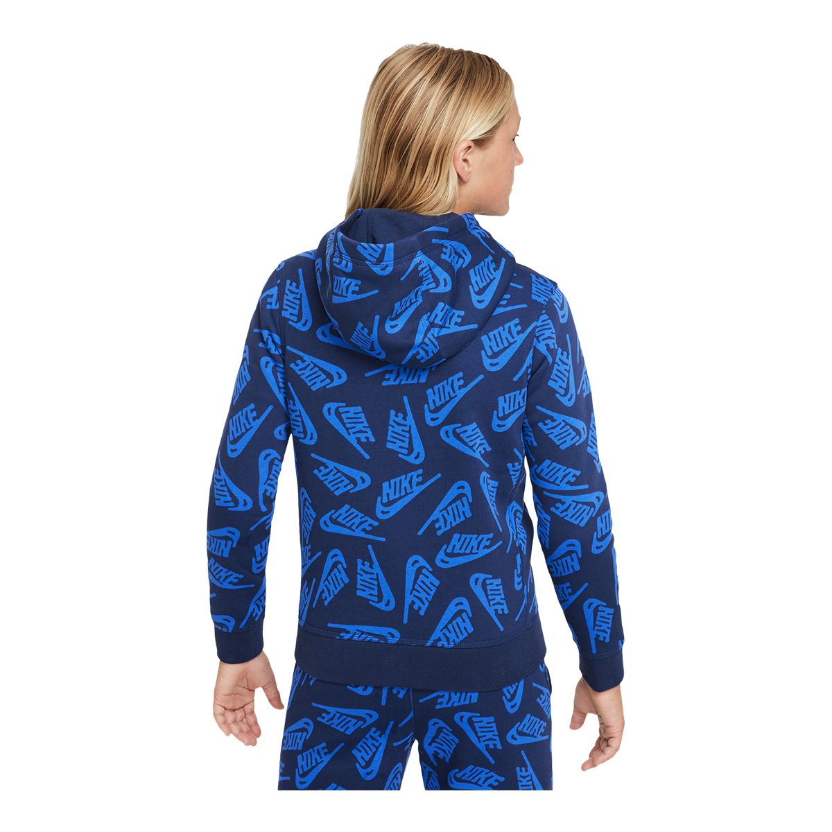 Clothing Nike Allover Print Hoodie Nike Sportswear Boys' Futura
