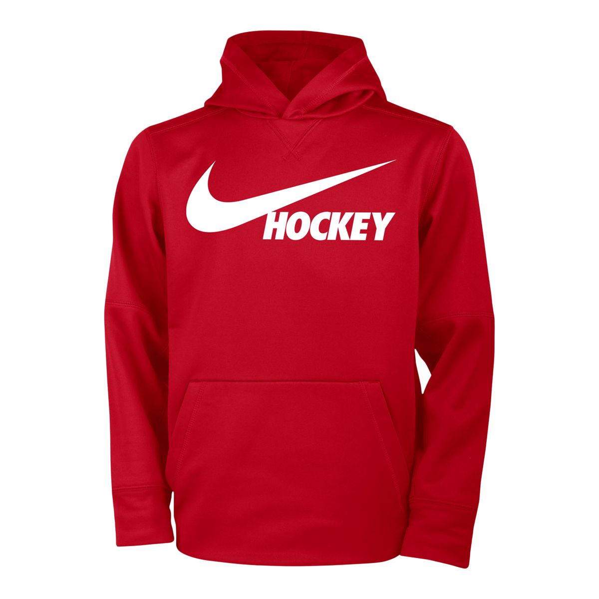 Nike Boys' Hockey Therma Hoodie, Kids', Pullover, Kangaroo Pocket