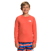 The North Face Boys' Amphibious Long Sleeve Sun Shirt Front_Flat