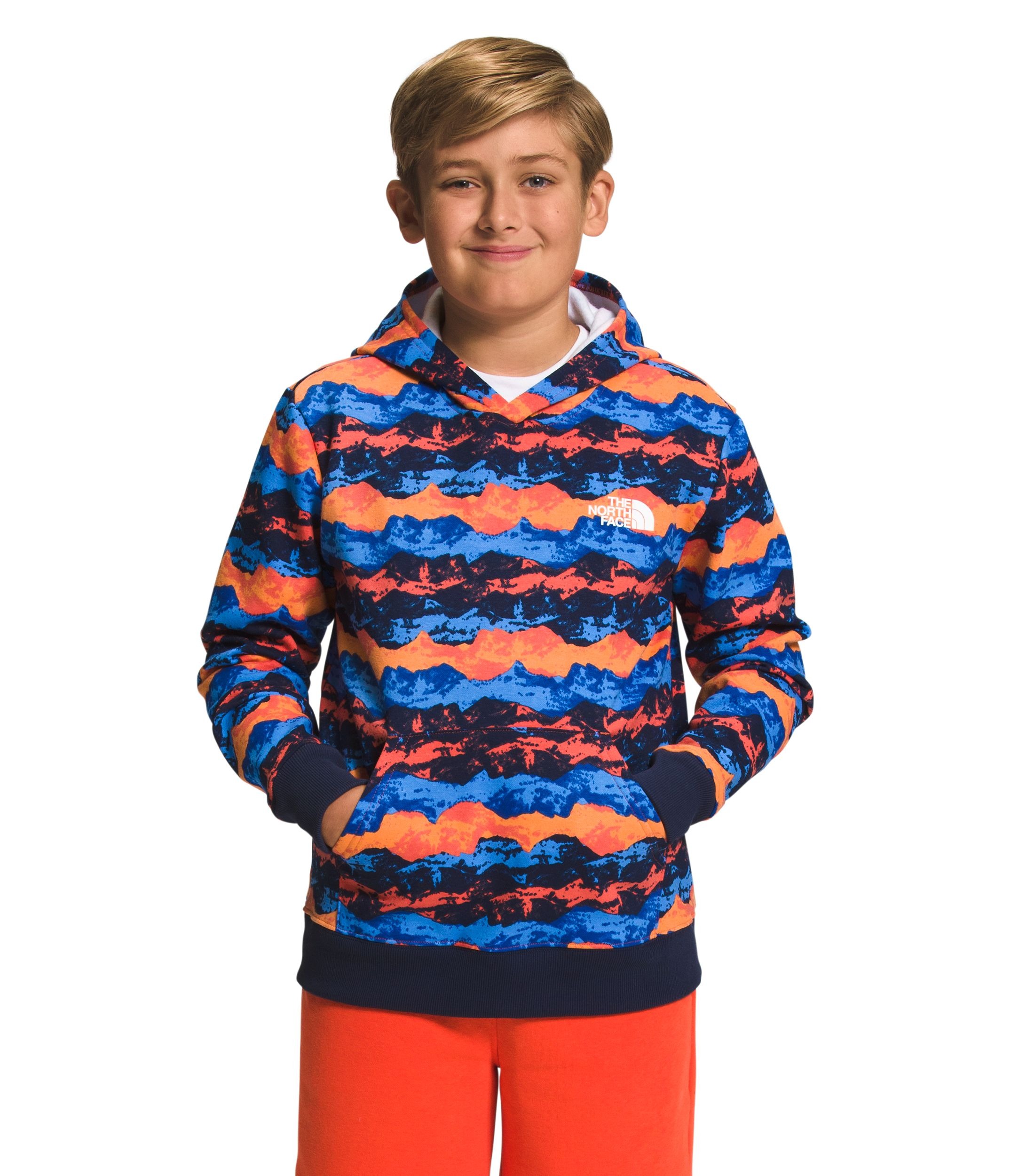 The North Face Boys #39 Graphic All Over Print Hoodie SportChek