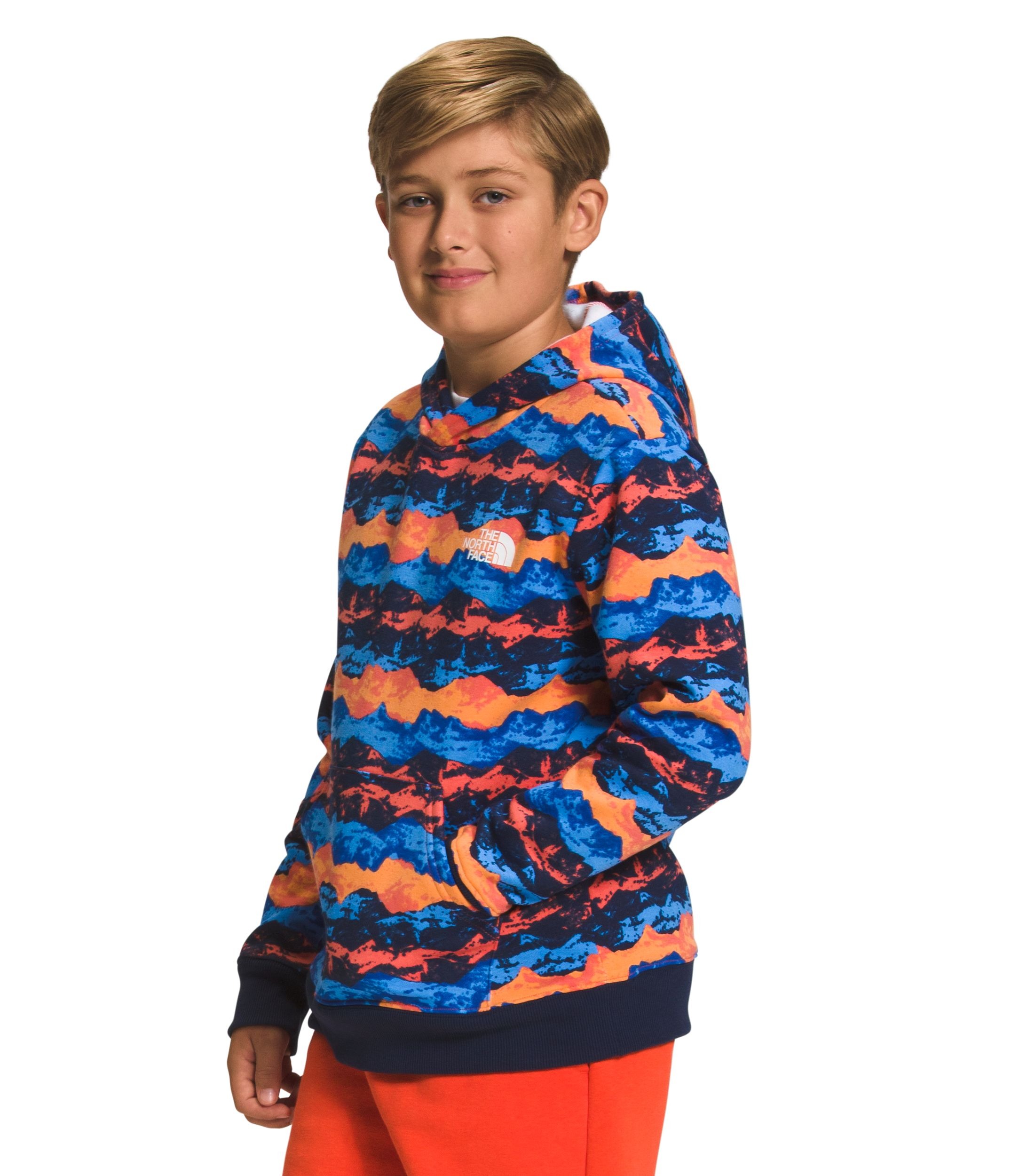 The North Face Boys #39 Graphic All Over Print Hoodie SportChek