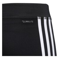 adidas Girls' Long 3-Stripes Leggings, Kids', Athletic, Training CloseUp