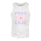Converse Girls' Tie Front Chuck Patch Mash Tank Front_Flat