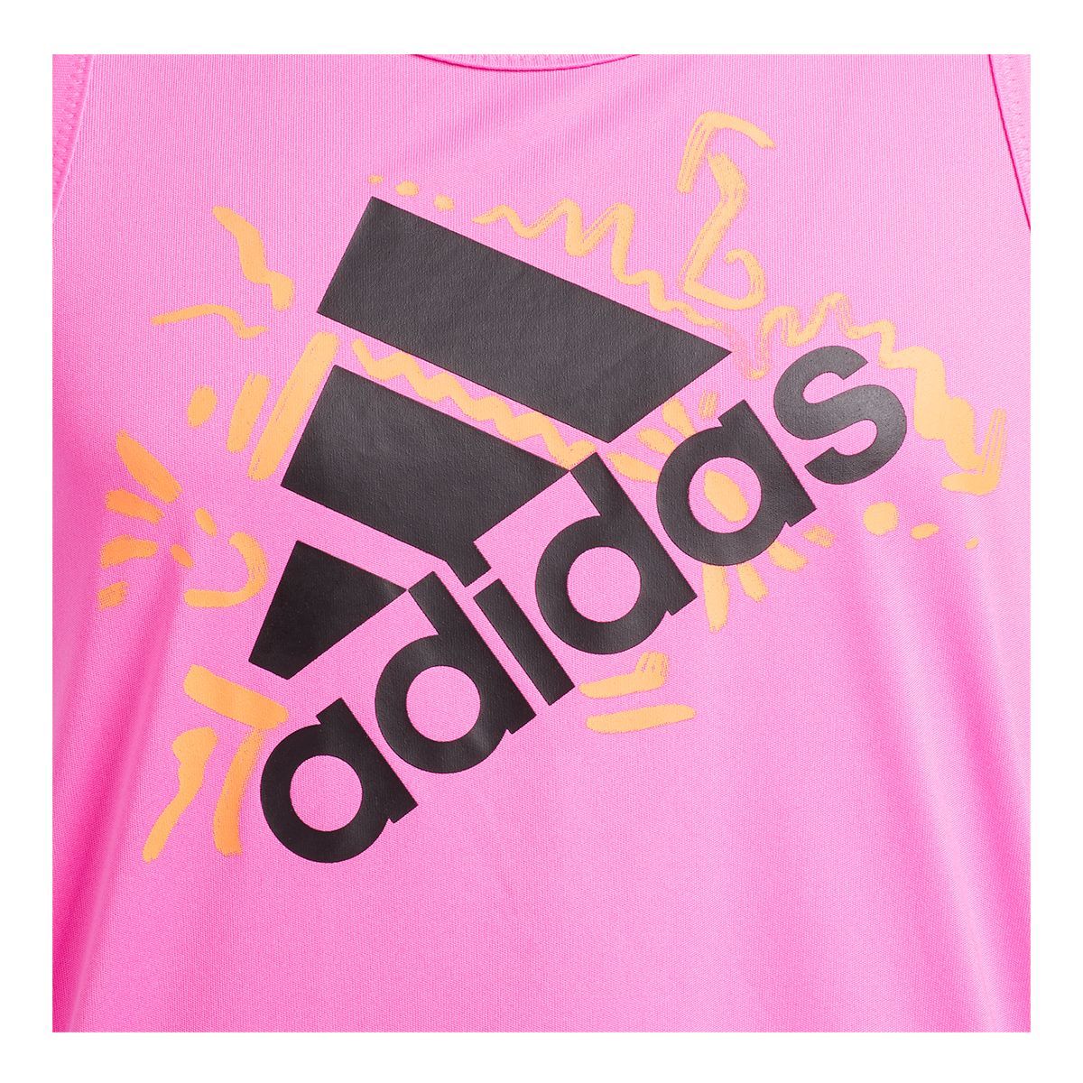 adidas Girls' Lapped Tank