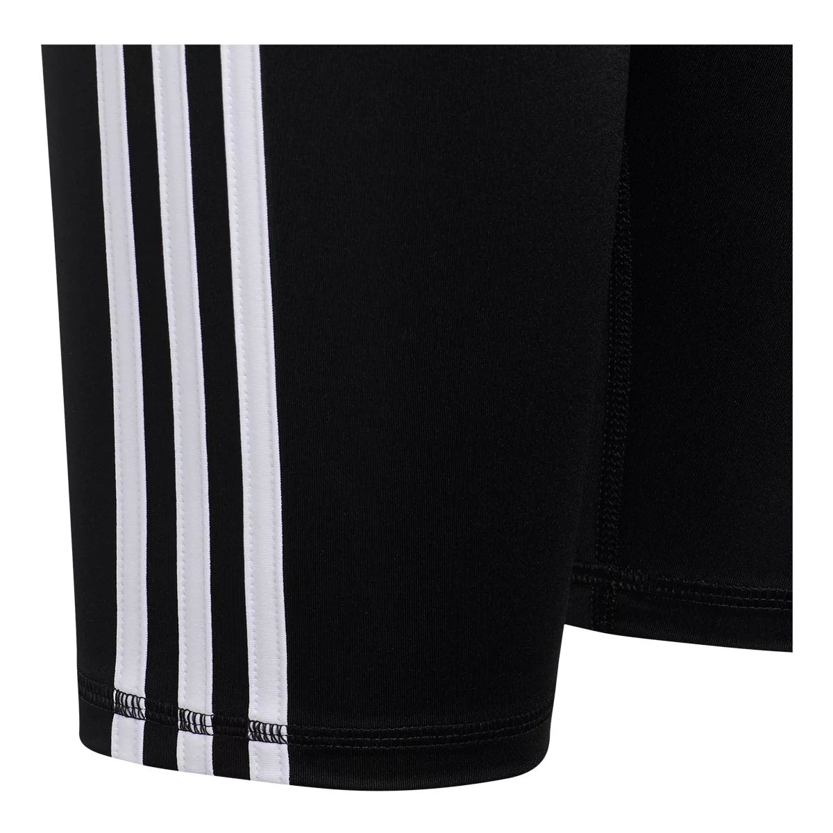 adidas Girls' 3-Stripe Bike Shorts