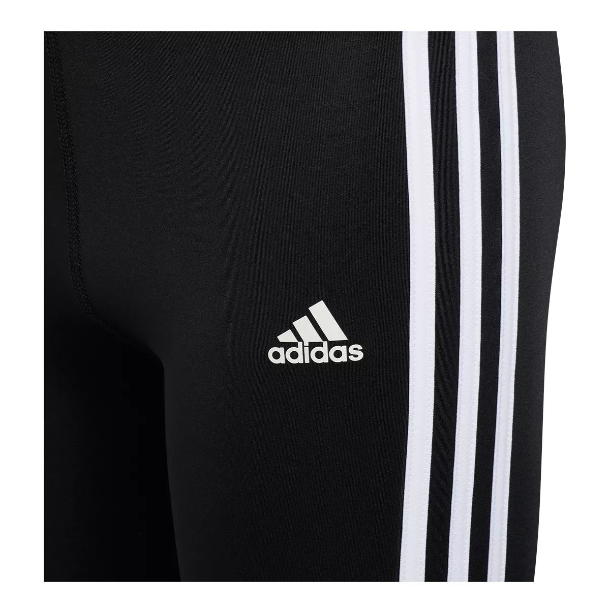 adidas Girls' 3-Stripe Bike Shorts