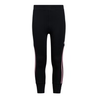 adidas Girls' Striped Leggings, Kids', Jogger, Cuffed, Athletic, Training Front_Flat