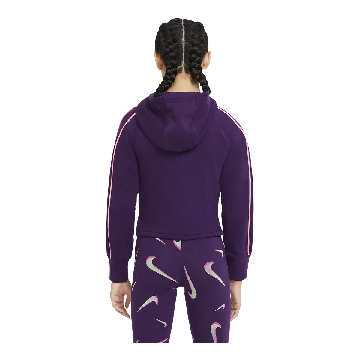 Nike Girls' Graphic Hoodie, Kids', Pullover, Kangaroo Pocket