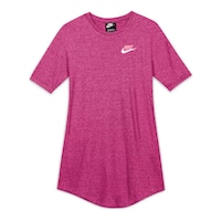 Nike Sportswear Girls' Short Sleeve Dress Front_Flat