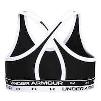 Under Armour Girls' Crossback Sports Bra Back_Flat
