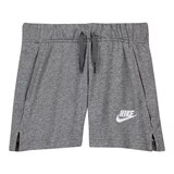 Nike Sportswear Girls' Club Fit 5 Inch Shorts Front_Flat