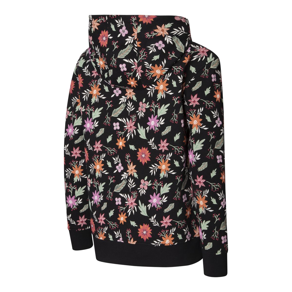 Ripzone Girls' Hybrid Hoodie, Kids', Pullover, Cotton, Kangaroo Pocket