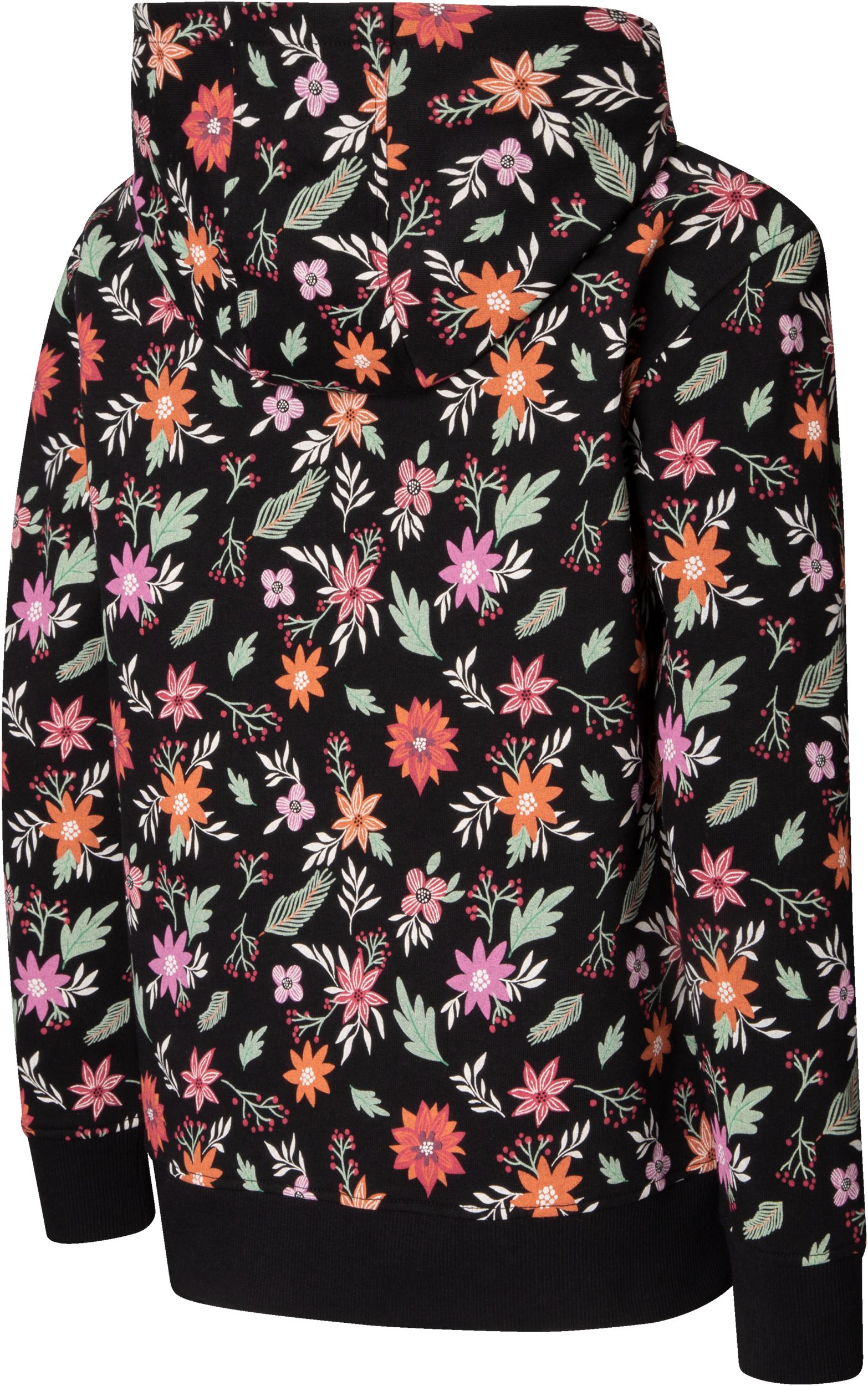 Ripzone Girls' Hybrid Hoodie, Kids', Pullover, Cotton, Kangaroo Pocket