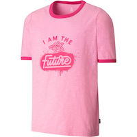 Ripzone Girls' Maple Ringer T Shirt Front_Angled_Left