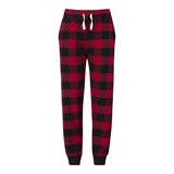 Ripzone Girls' Elgin Flannel Lounge Sweatpants, Kids', Jogger, Cuffed, Tapered, Athletic Front_Flat