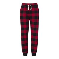 Ripzone Girls' Elgin Flannel Lounge Sweatpants, Kids', Jogger, Cuffed, Tapered, Athletic Front_Flat