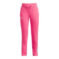 Under Armour Girls' Armour Fleece Leggings, Kids', Loose, Polyester, Athletic Front_Flat