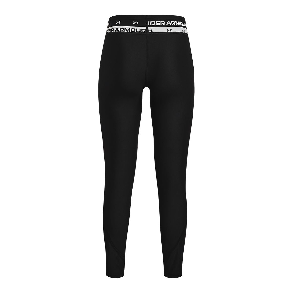 Under Armour Leggings Girls M (22 x 25) Heat Gear Stretch Youth