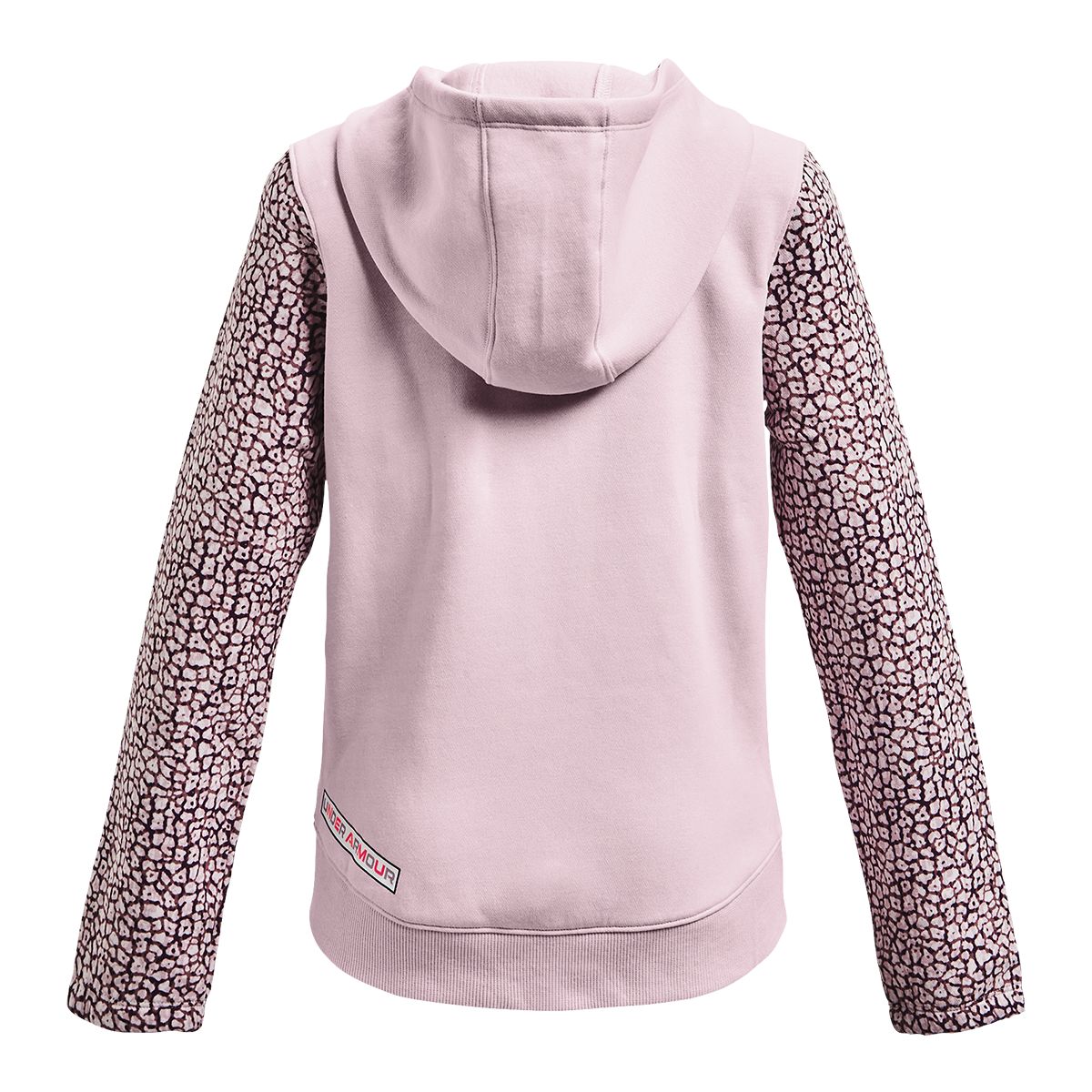 Under Armour Girls' Rival Hoodie, Kids', Full Zip, Fleece, Front Pockets