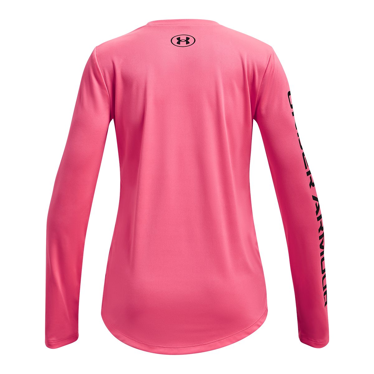 Under Armour Girls' Tech Big Logo Long Sleeve T Shirt
